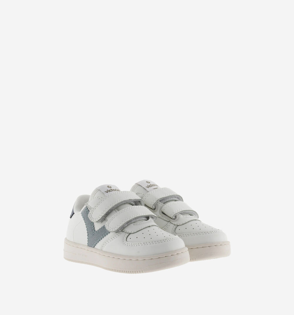 Victoria Shoes - TIEMPO STRISCE EFFETTO PELLE & COULEUR JADE