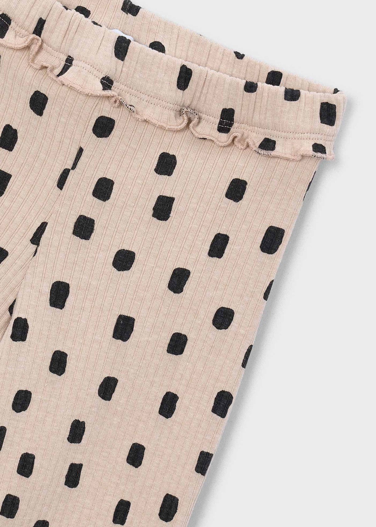 Mayoral - Leggings a zampa con costine bambina