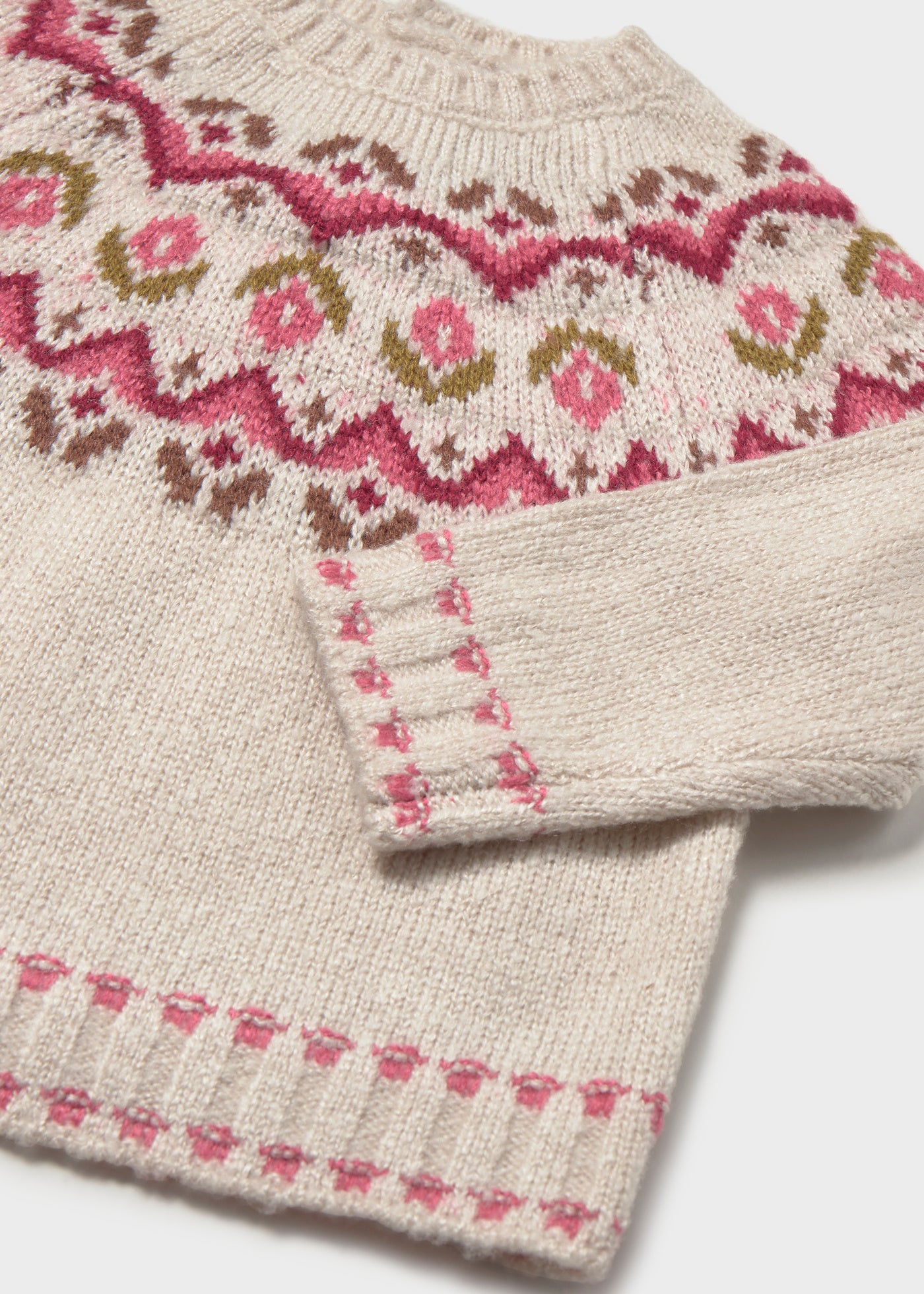 Mayoral - Maglione jacquard bimba