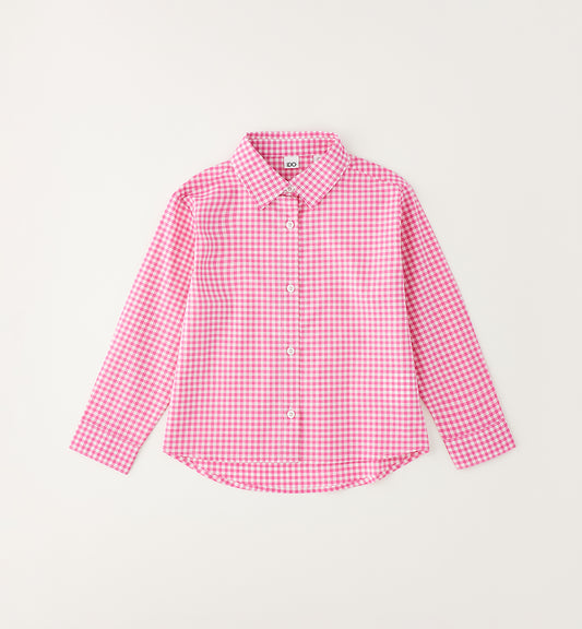 iDO - Camicia a quadri bambina