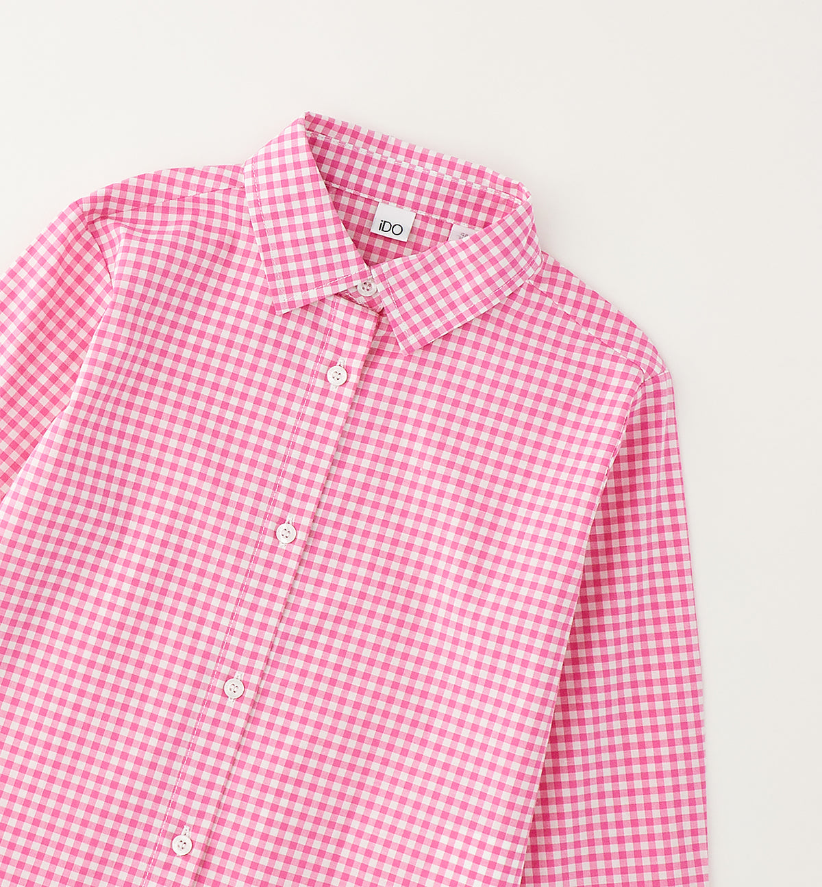 iDO - Camicia a quadri bambina