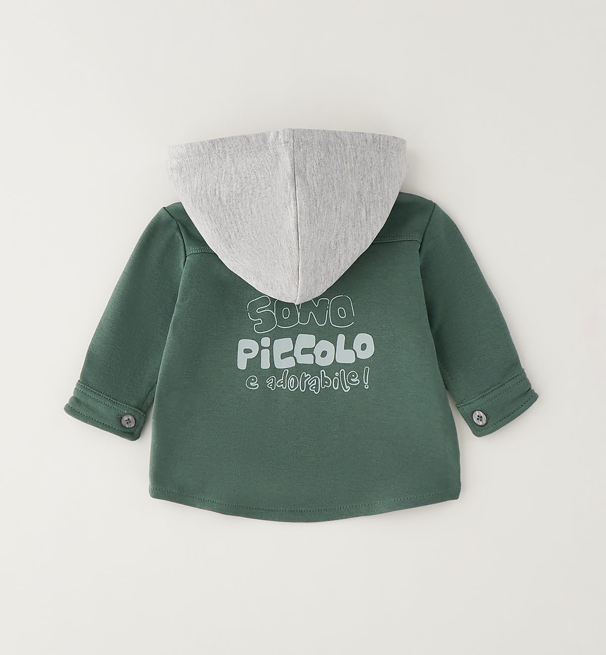 iDO - Camicia per neonato con cappuccio