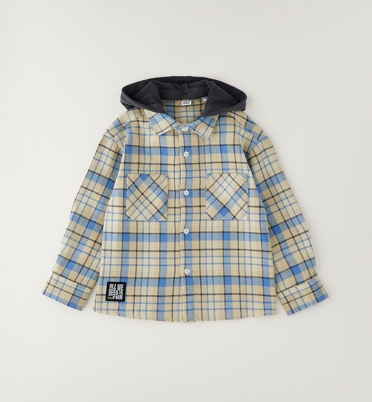 iDO - Camicia a quadri bambino