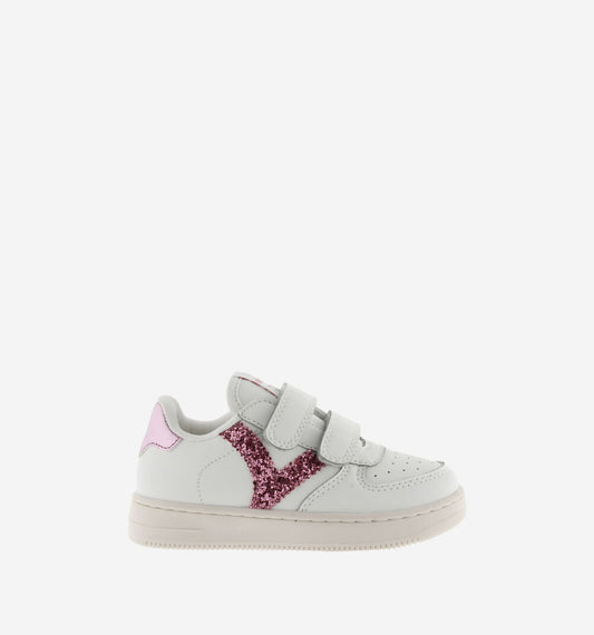 Victoria Shoes - TIEMPO STRISCE EFFETTO PELLE & FANTASIA PETALO