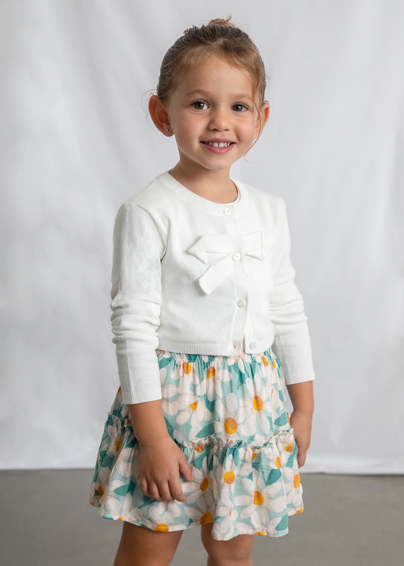 Mayoral - Cardigan tricot basic bambina
