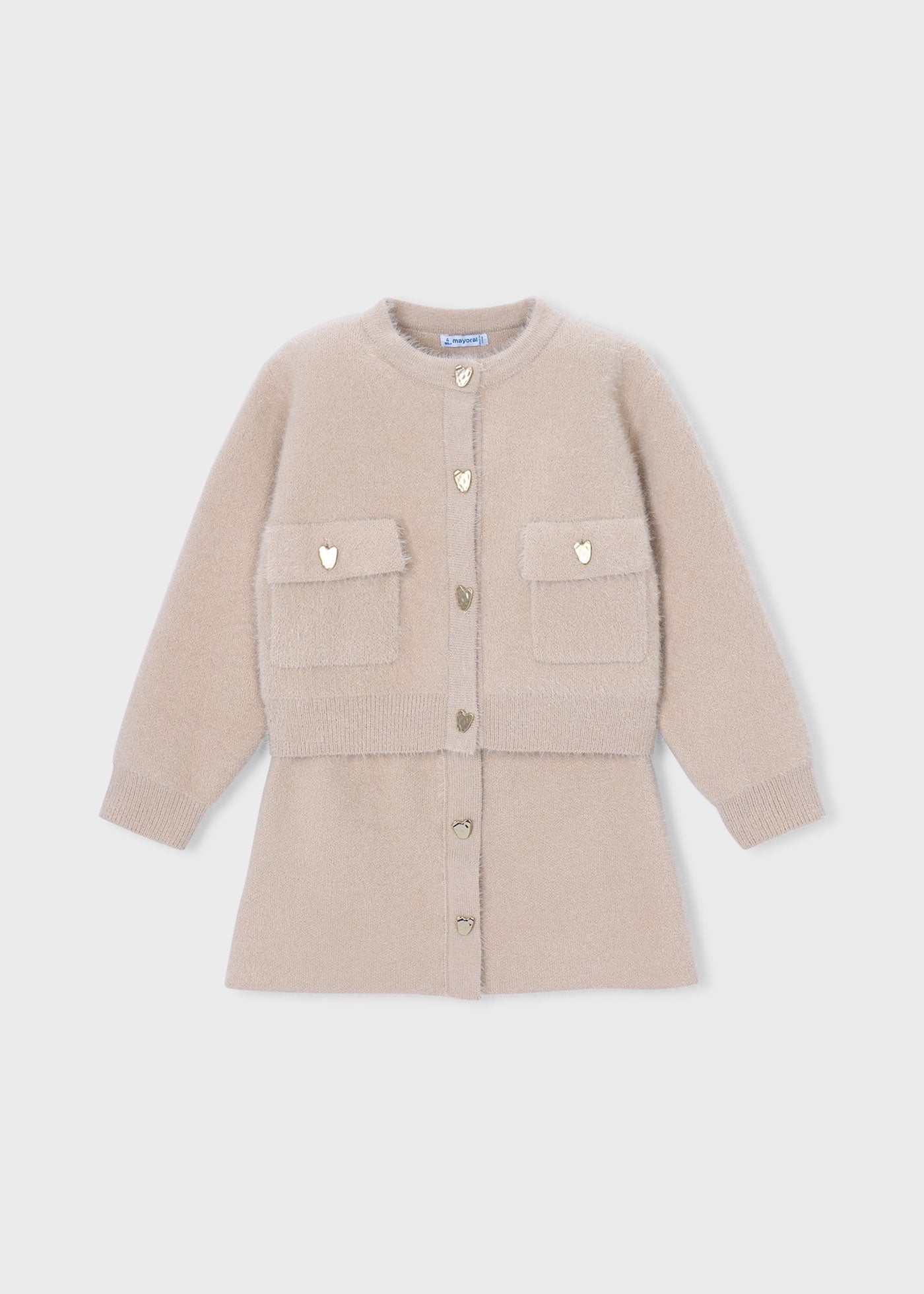 Mayoral - Completo gonna e cardigan in maglia