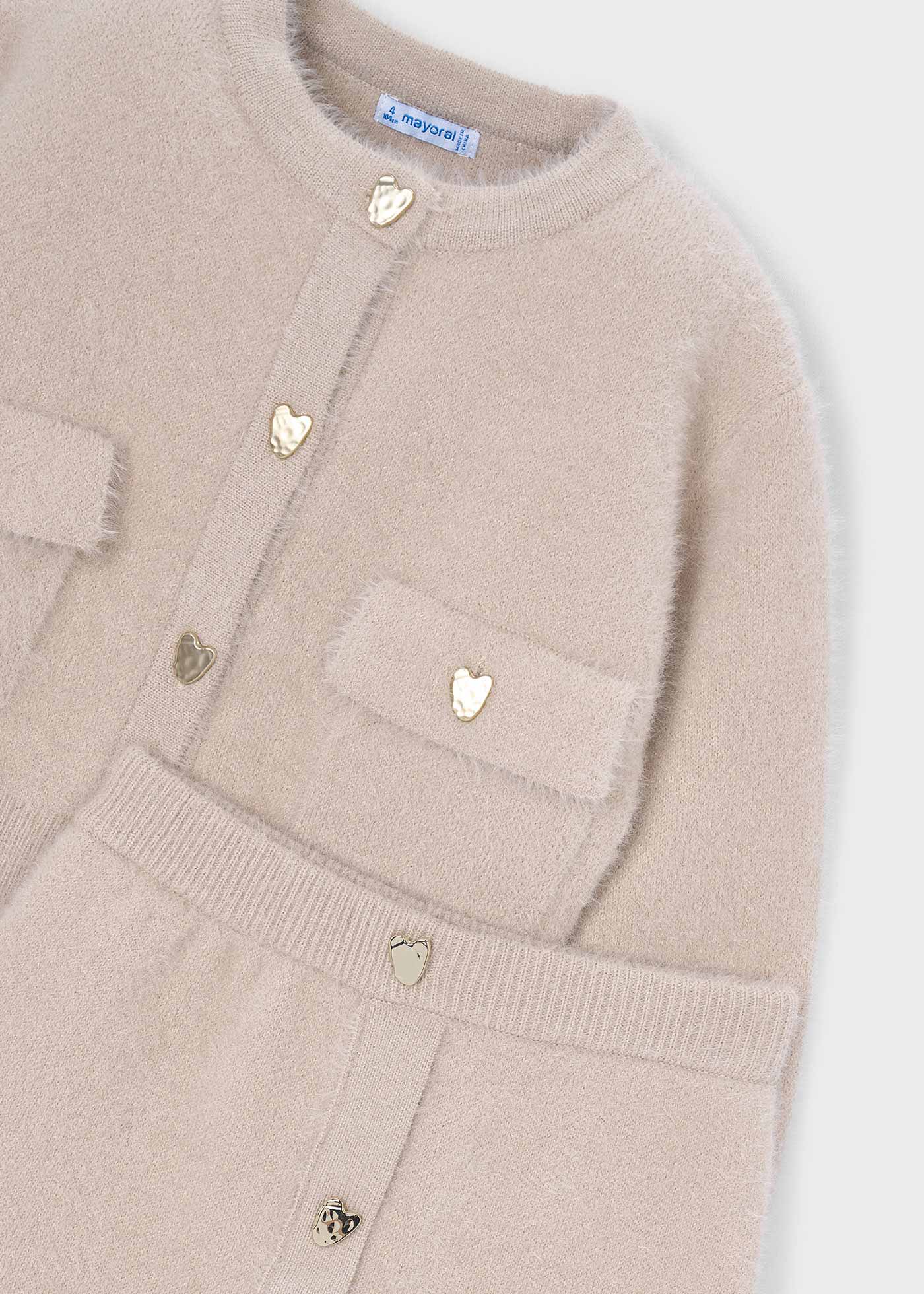 Mayoral - Completo gonna e cardigan in maglia