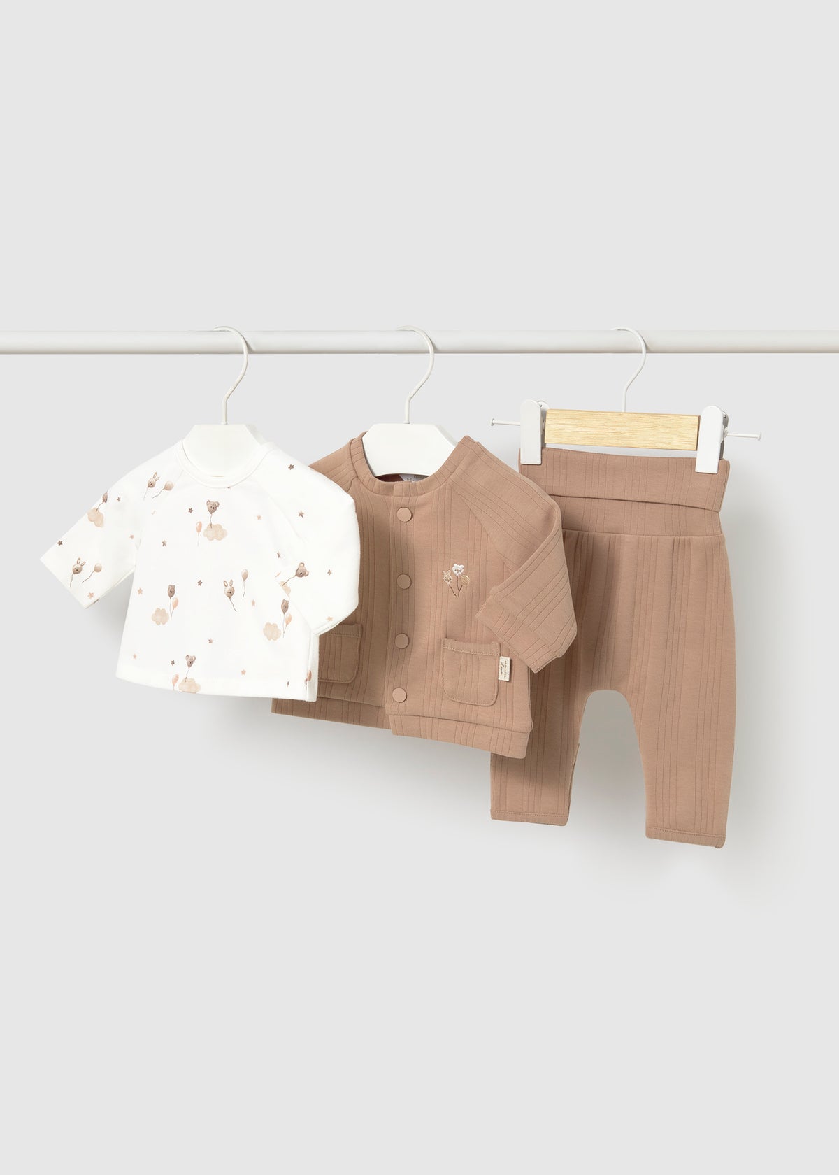 Mayoral - Completo tuta tre pezzi neonata