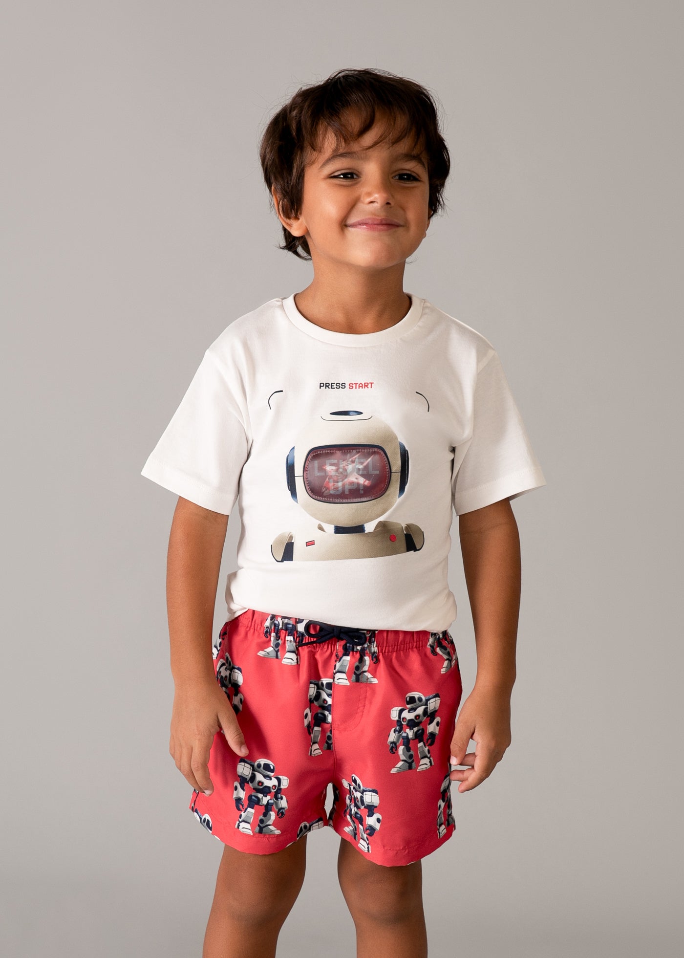 Mayoral - Costume bermuda stampato bambino