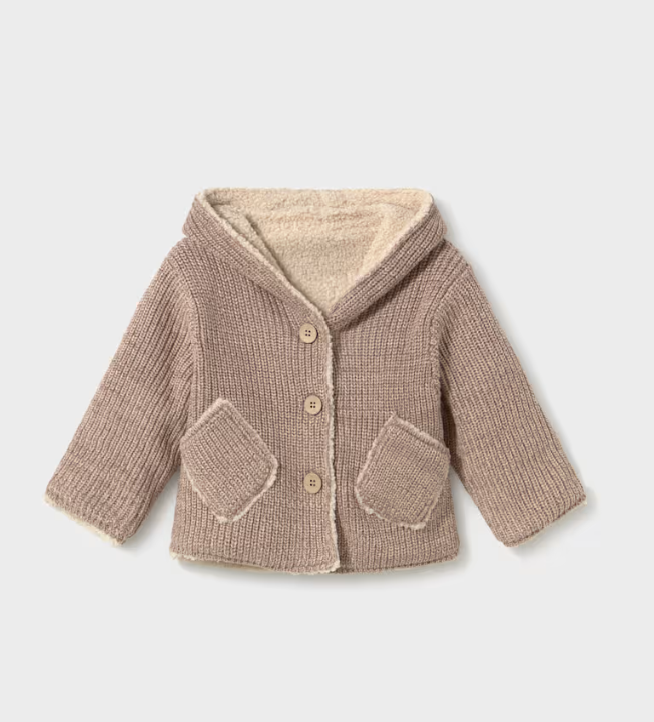 Mayoral - Giacca reversibile con orecchiette unisex