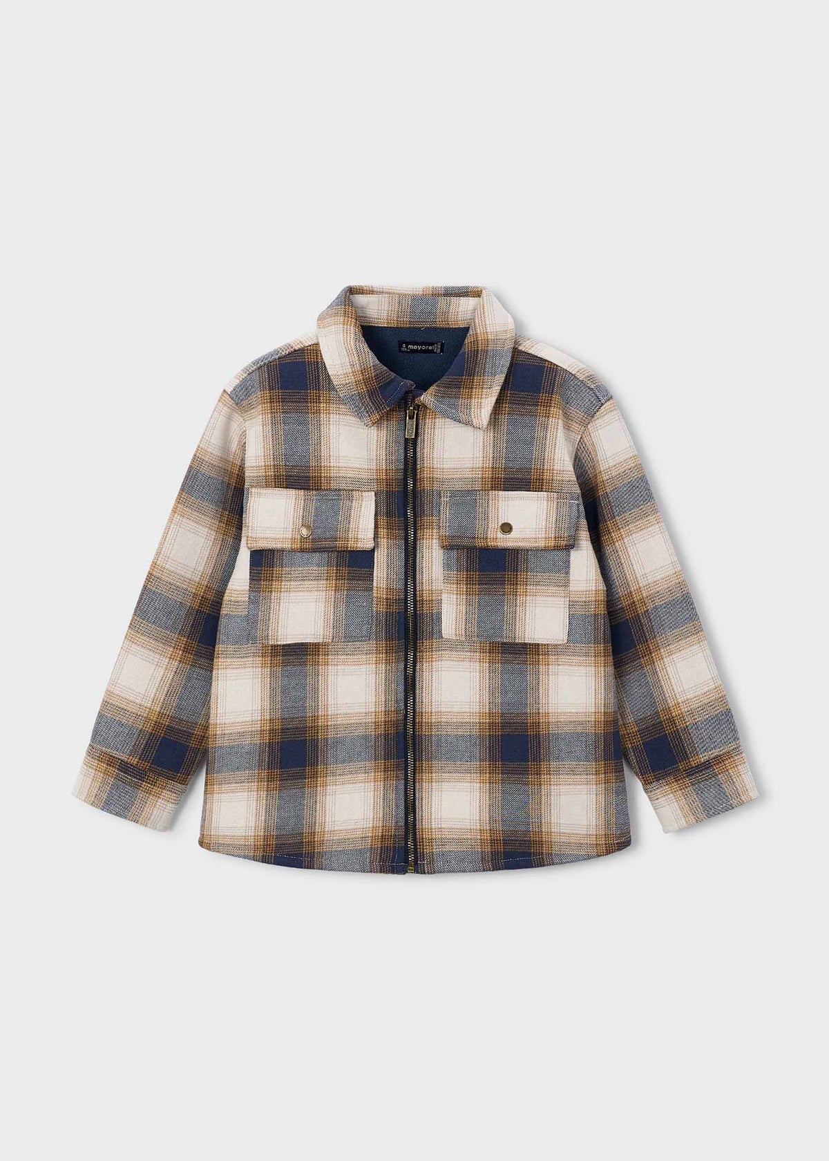 Mayoral - Giubbotto camicia quadri bambino