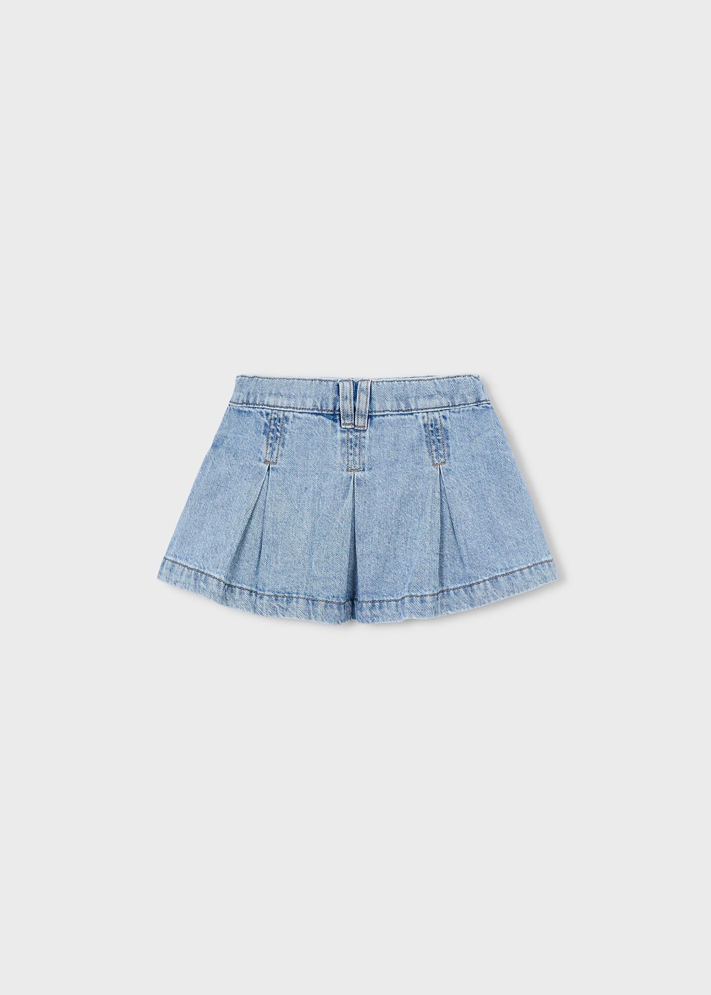 Mayoral - Gonna jeans con pieghe