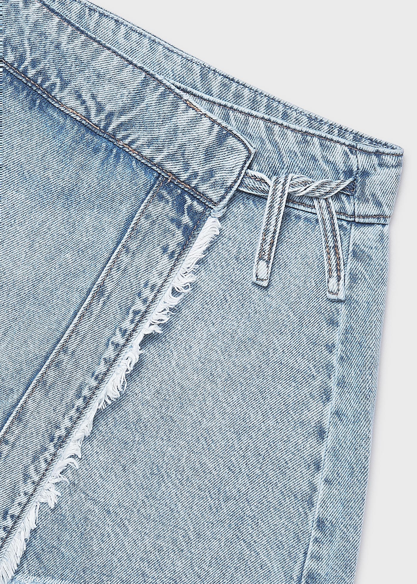 Mayoral - Gonna pantalone jeans ragazza