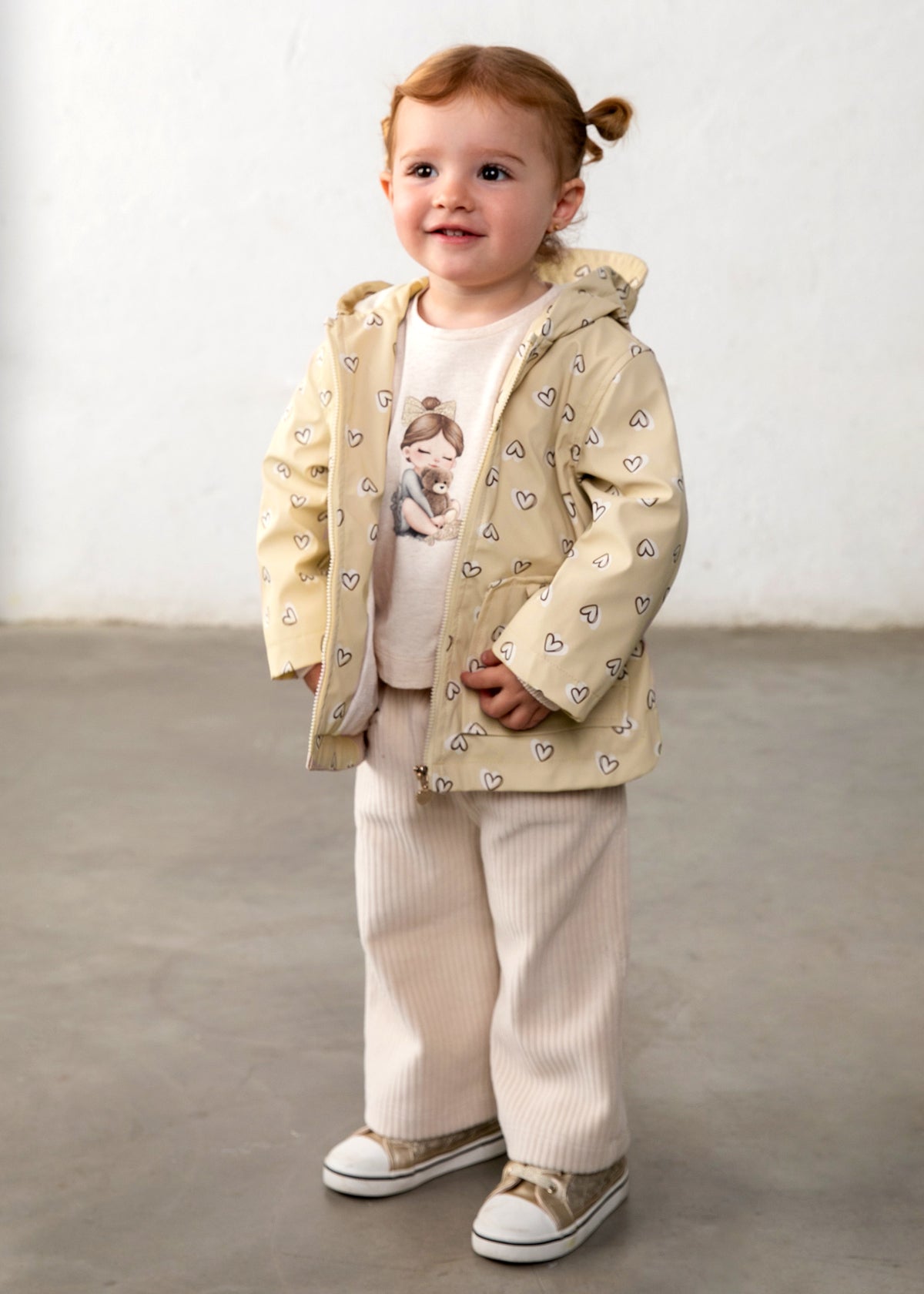 Mayoral - Impermeabile stampato neonata