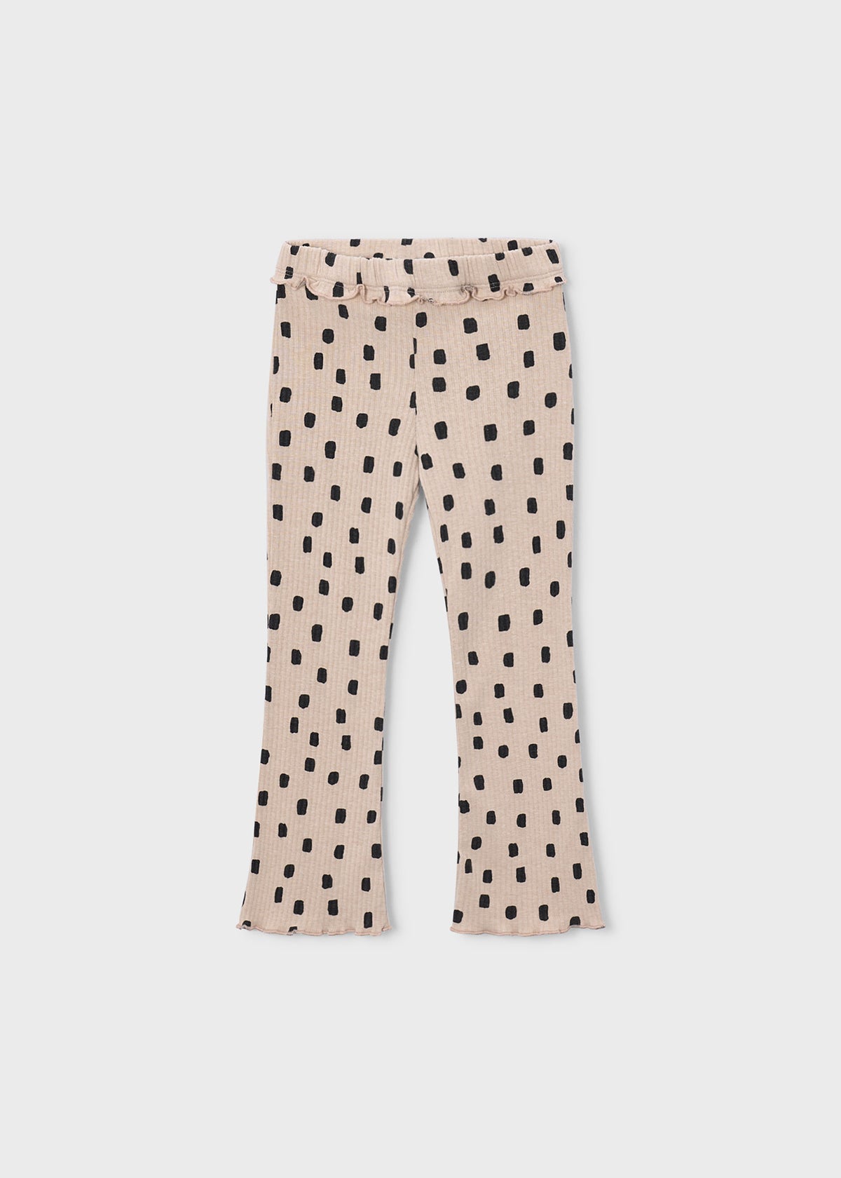 Mayoral - Leggings a zampa con costine bambina