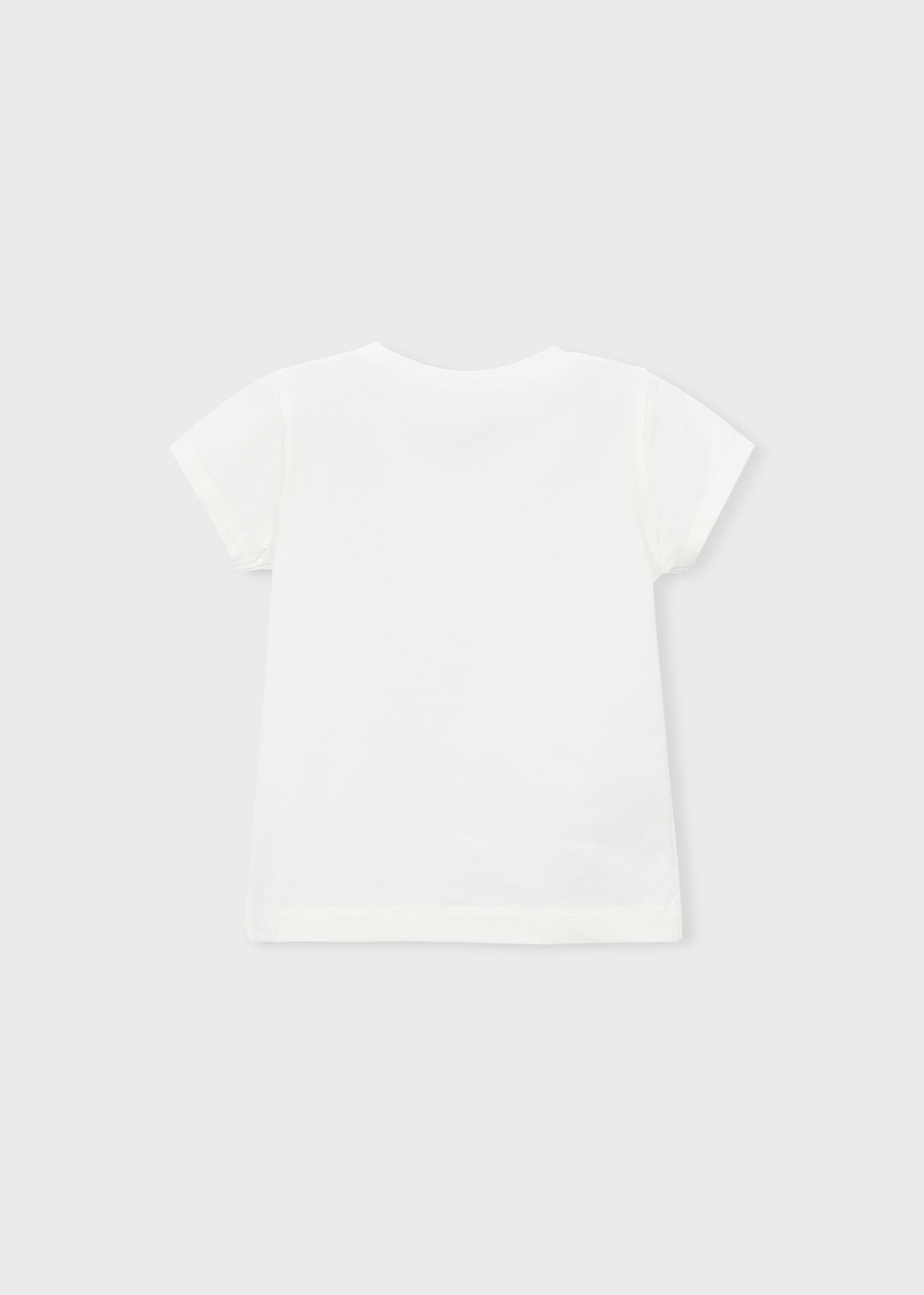Mayoral - Maglietta basic fiore bambina