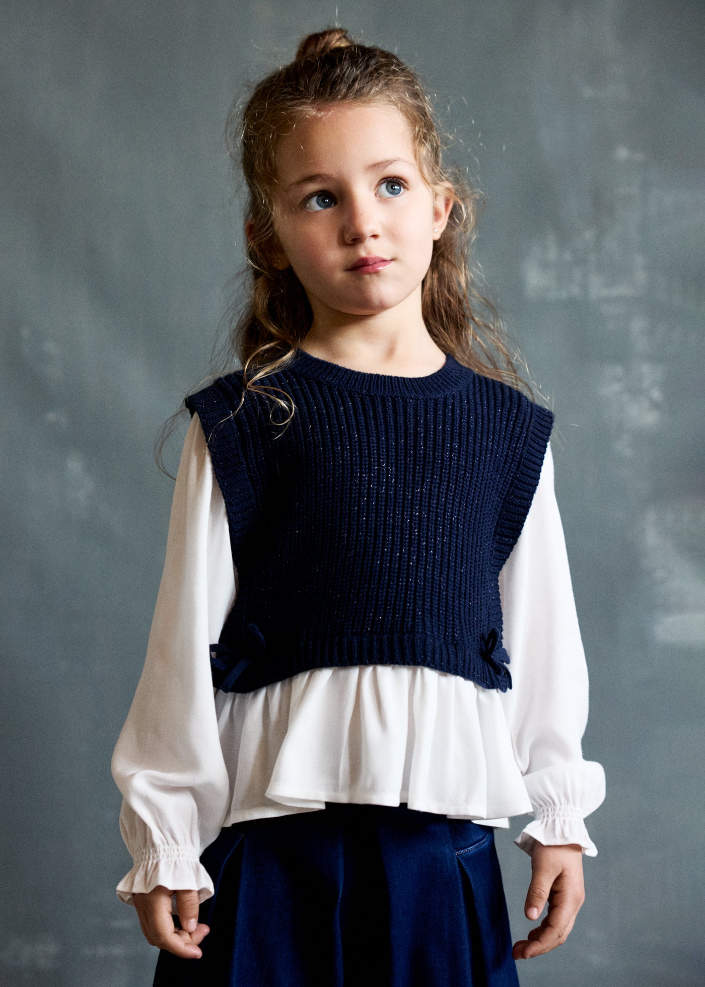 Mayoral - Top gilet combinato