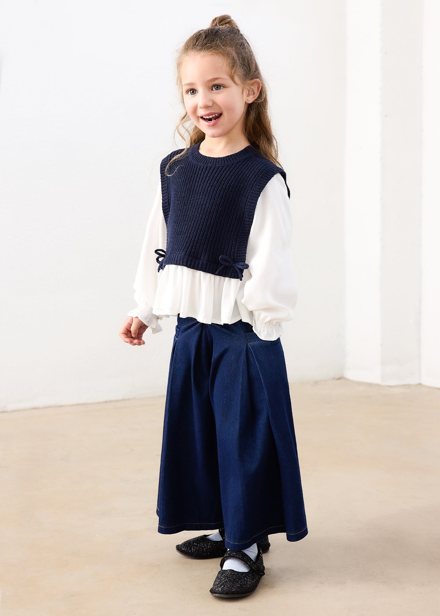 Mayoral - Top gilet combinato