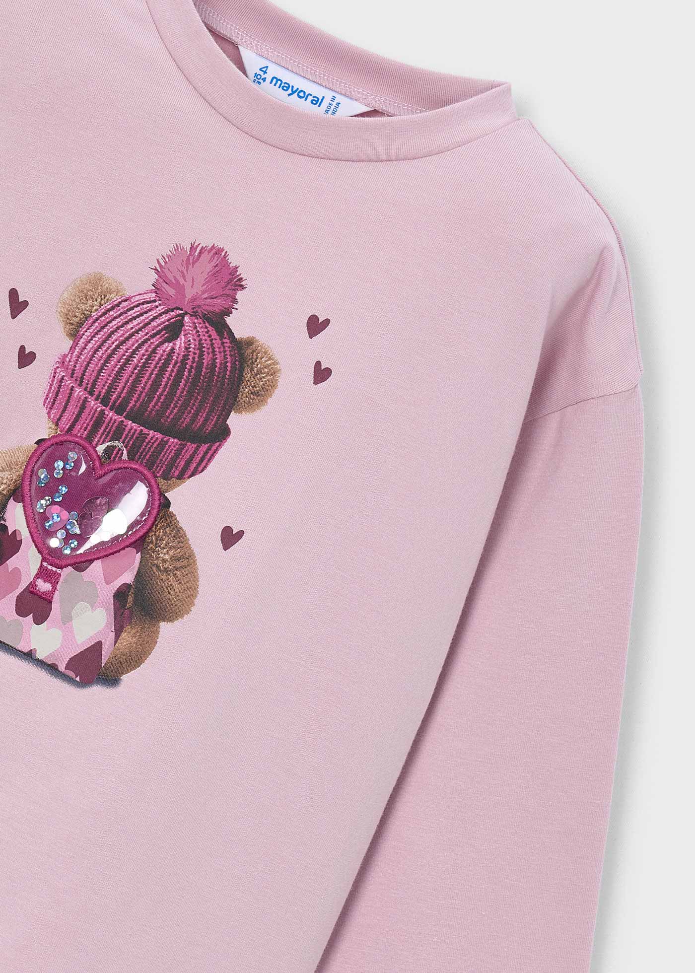 Mayoral - Maglietta orso bambina