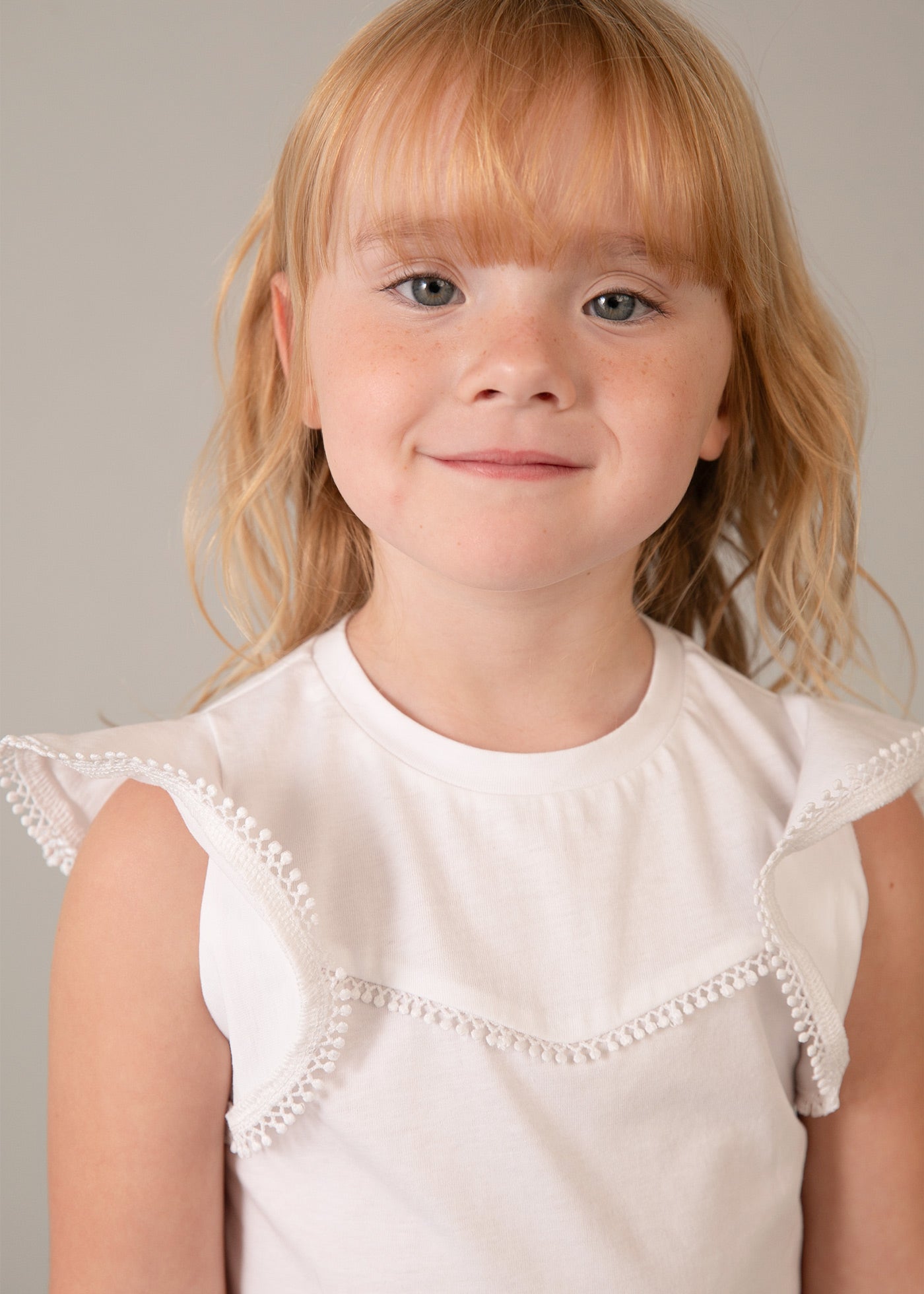 Mayoral - Maglietta volant bambina