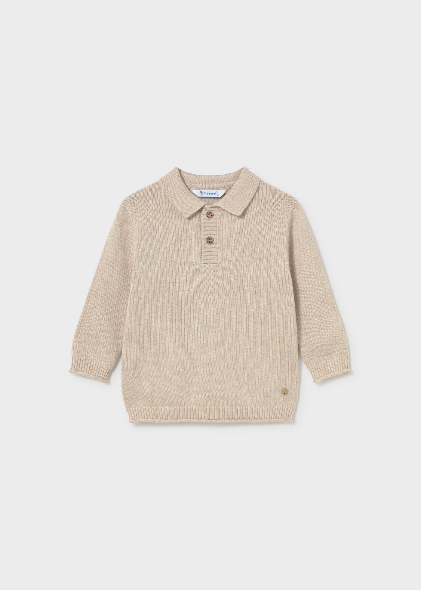 Mayoral Maglione colletto polo neonato