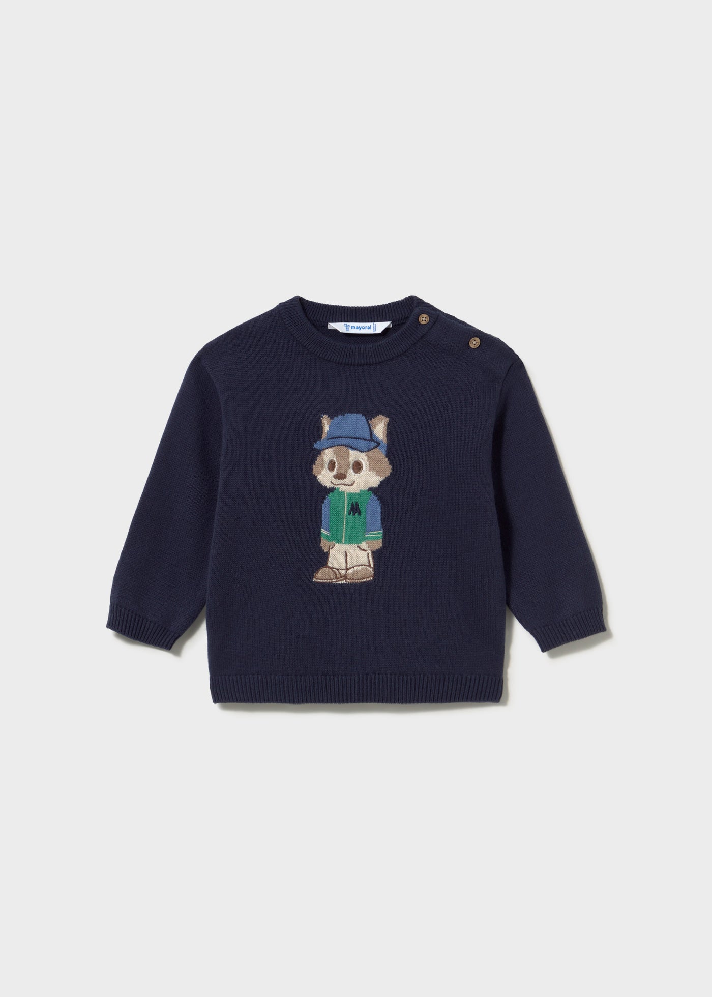 Mayoral - Maglione intarsi neonato