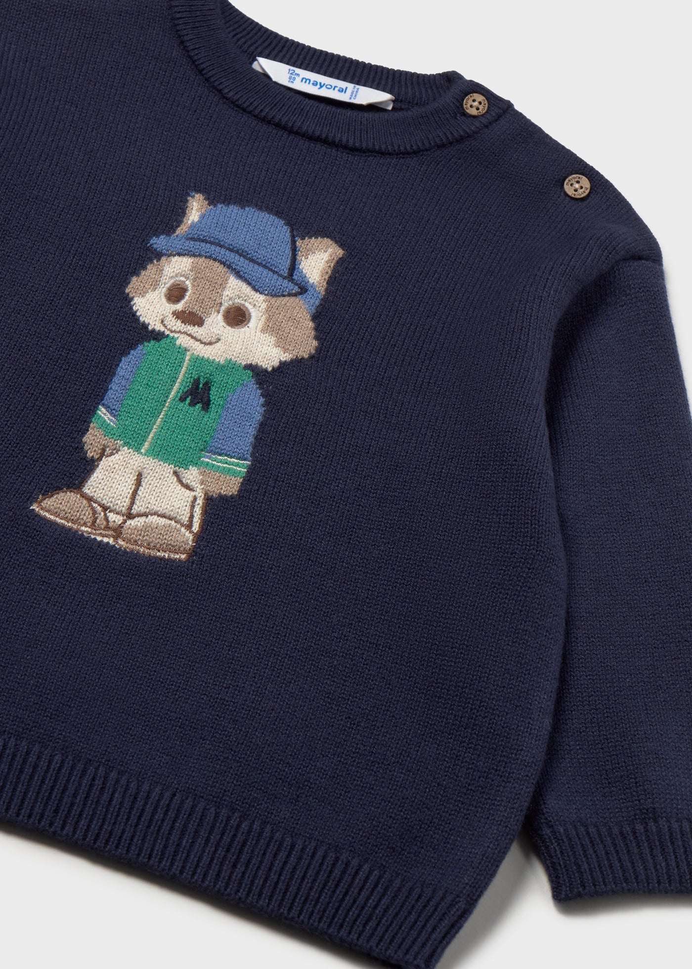 Mayoral - Maglione intarsi neonato