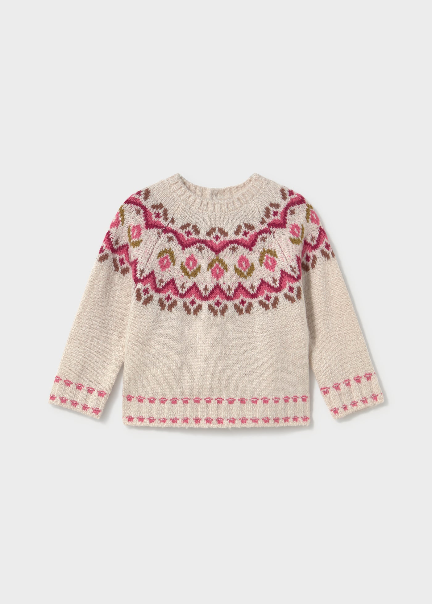 Mayoral - Maglione jacquard bimba