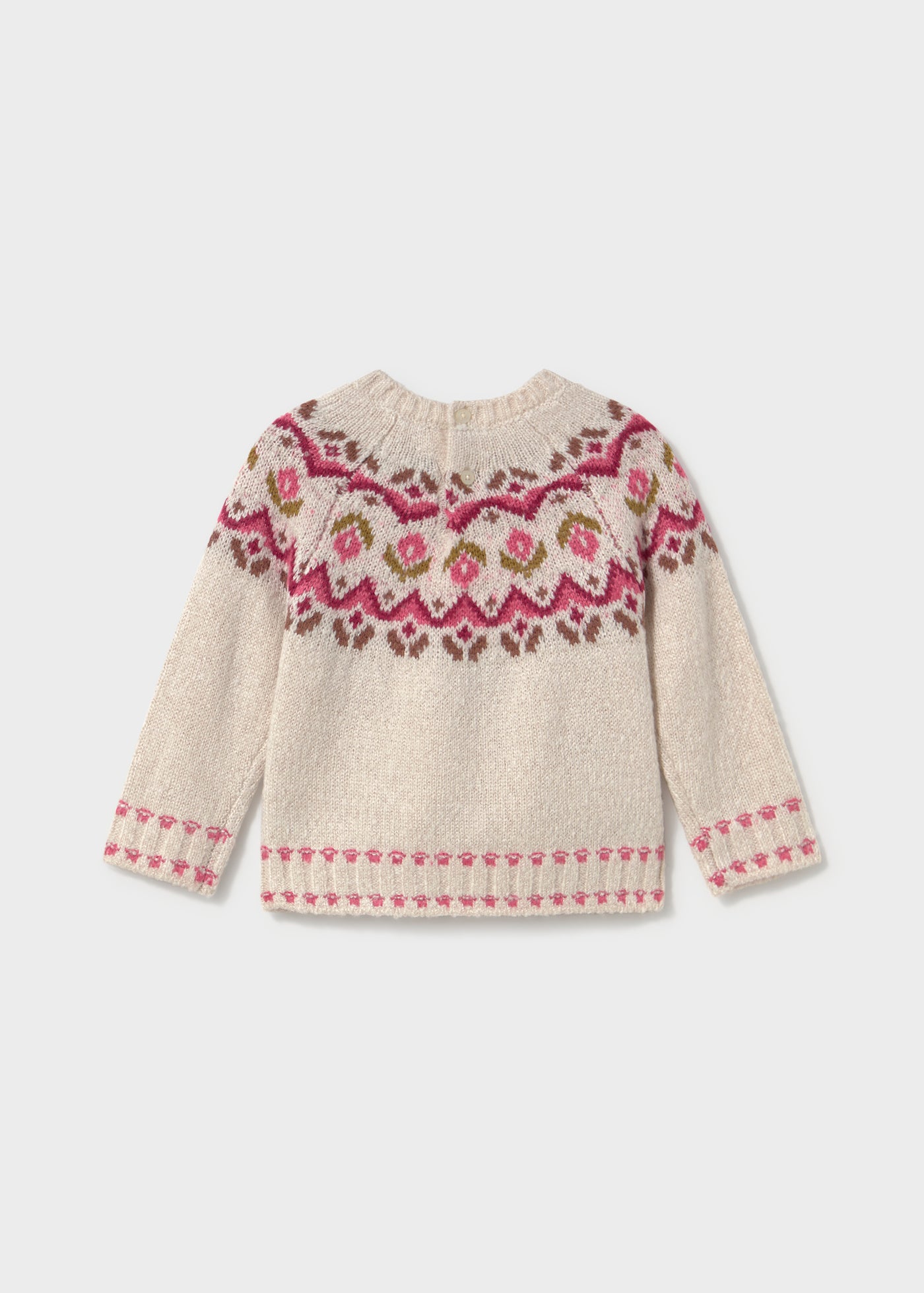 Mayoral - Maglione jacquard bimba
