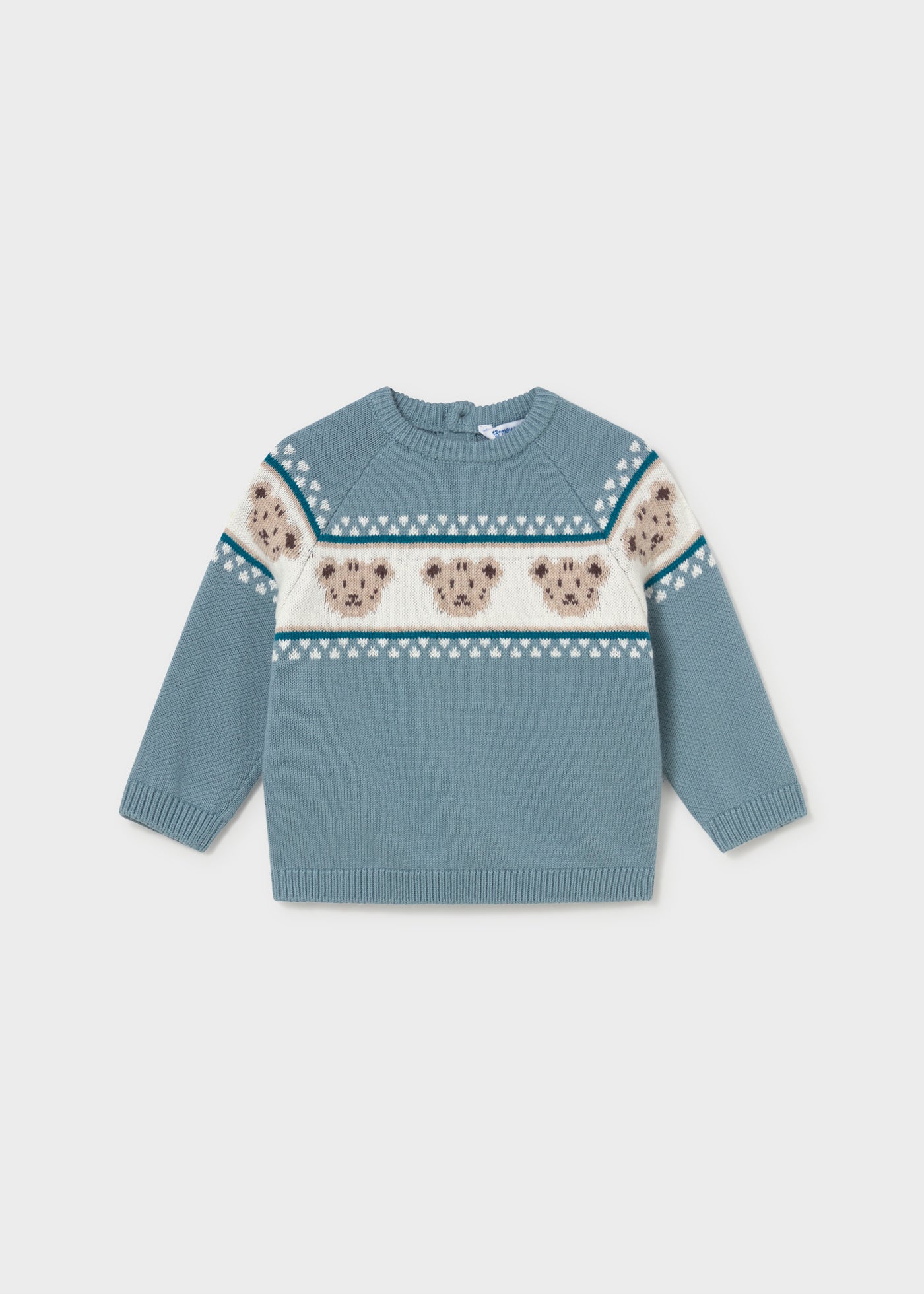 Mayoral - Maglione jacquard orsetto