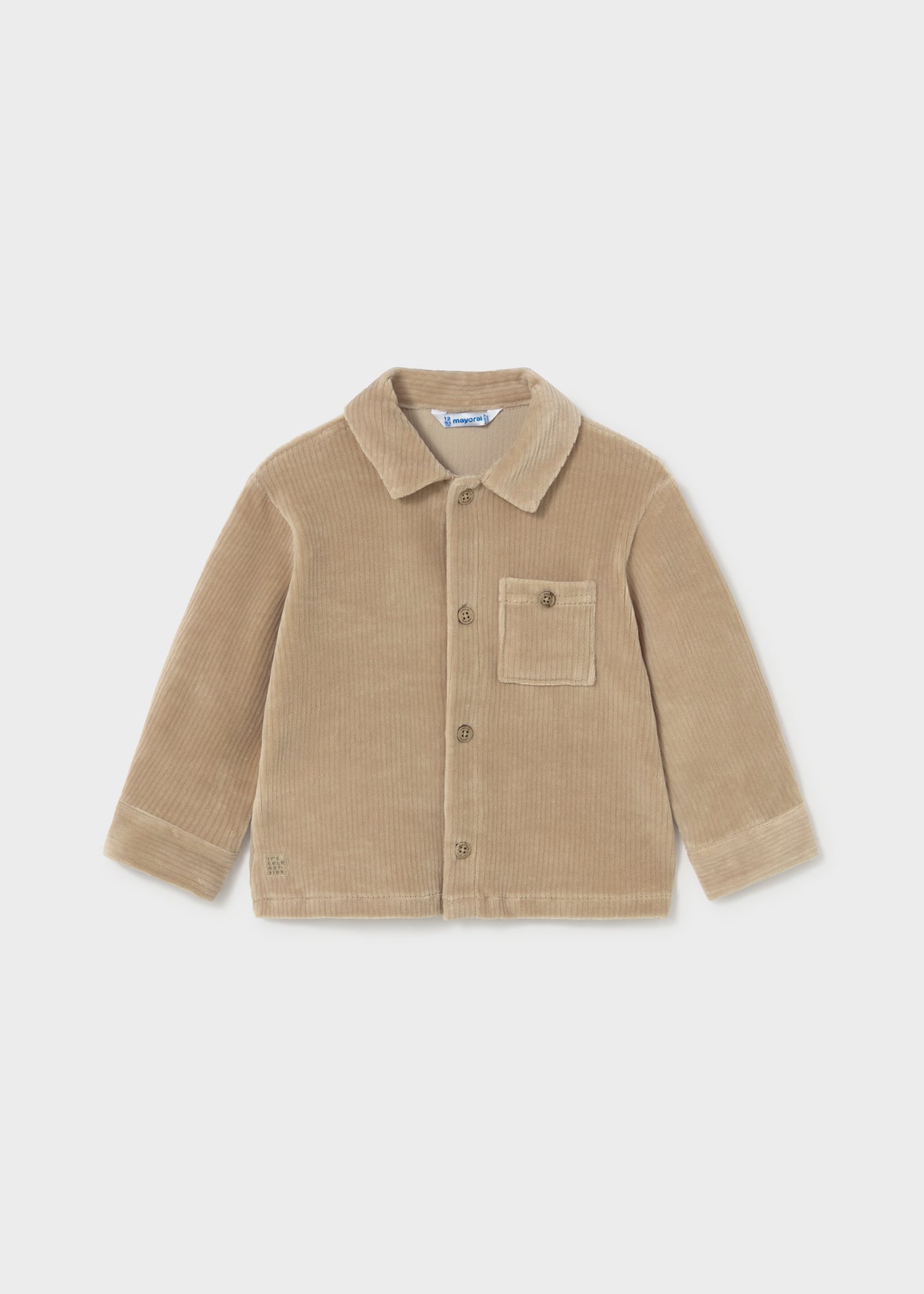 Mayoral - Overshirt velluto a costine neonato