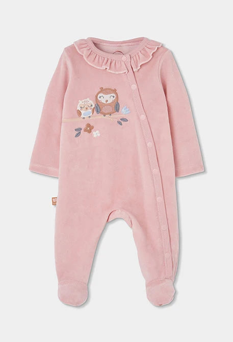 Boboli - Completo in maglia neonata bambina stampa fiori rosa