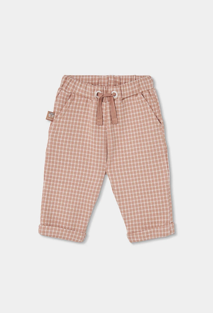 Boboli - Pantalone in maglia a quadri