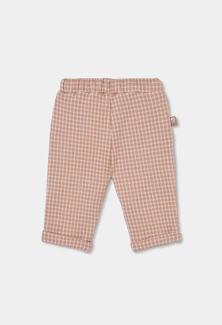 Boboli - Pantalone in maglia a quadri