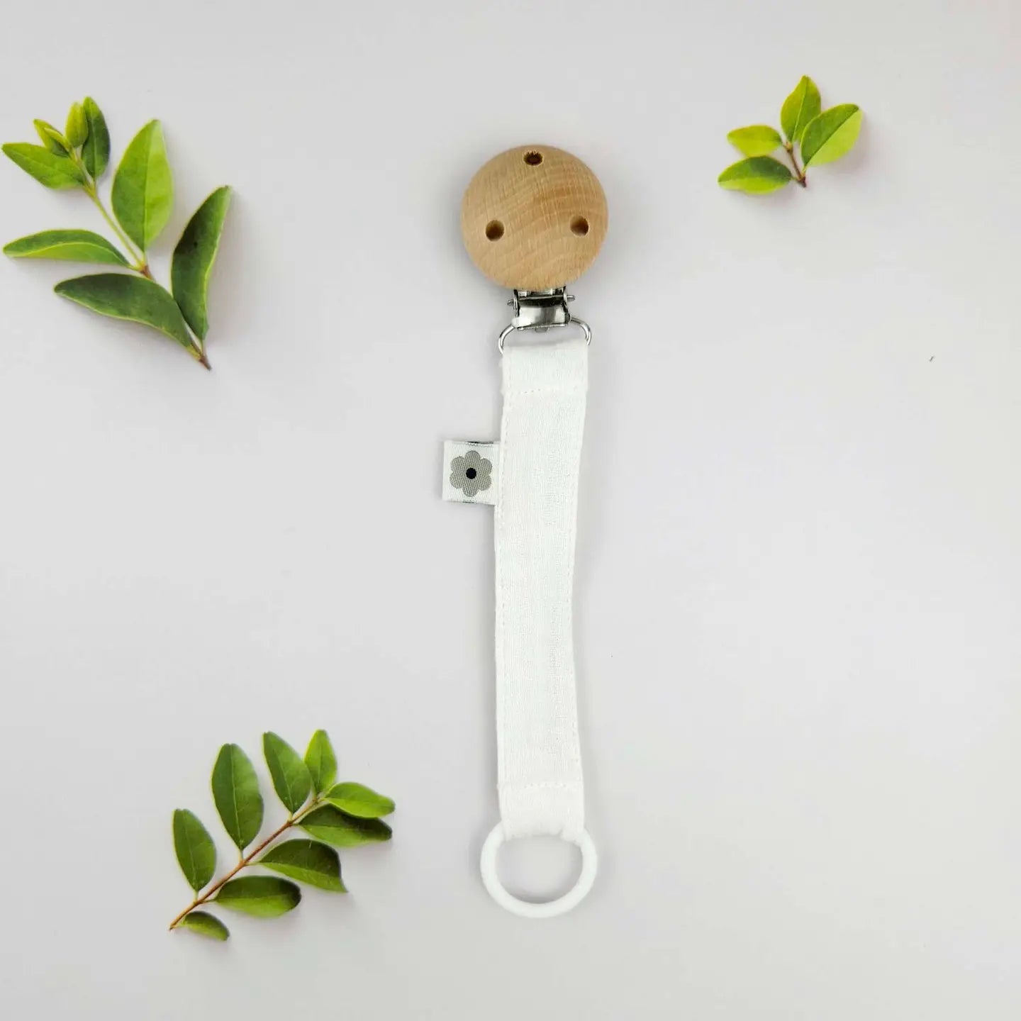 Clip portaciuccio biologica
