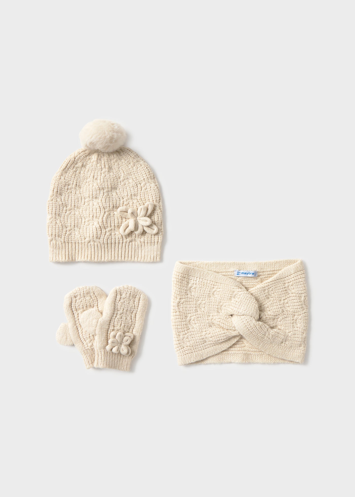 Mayoral - Set 3 pezzi cappello e scalda collo bimba