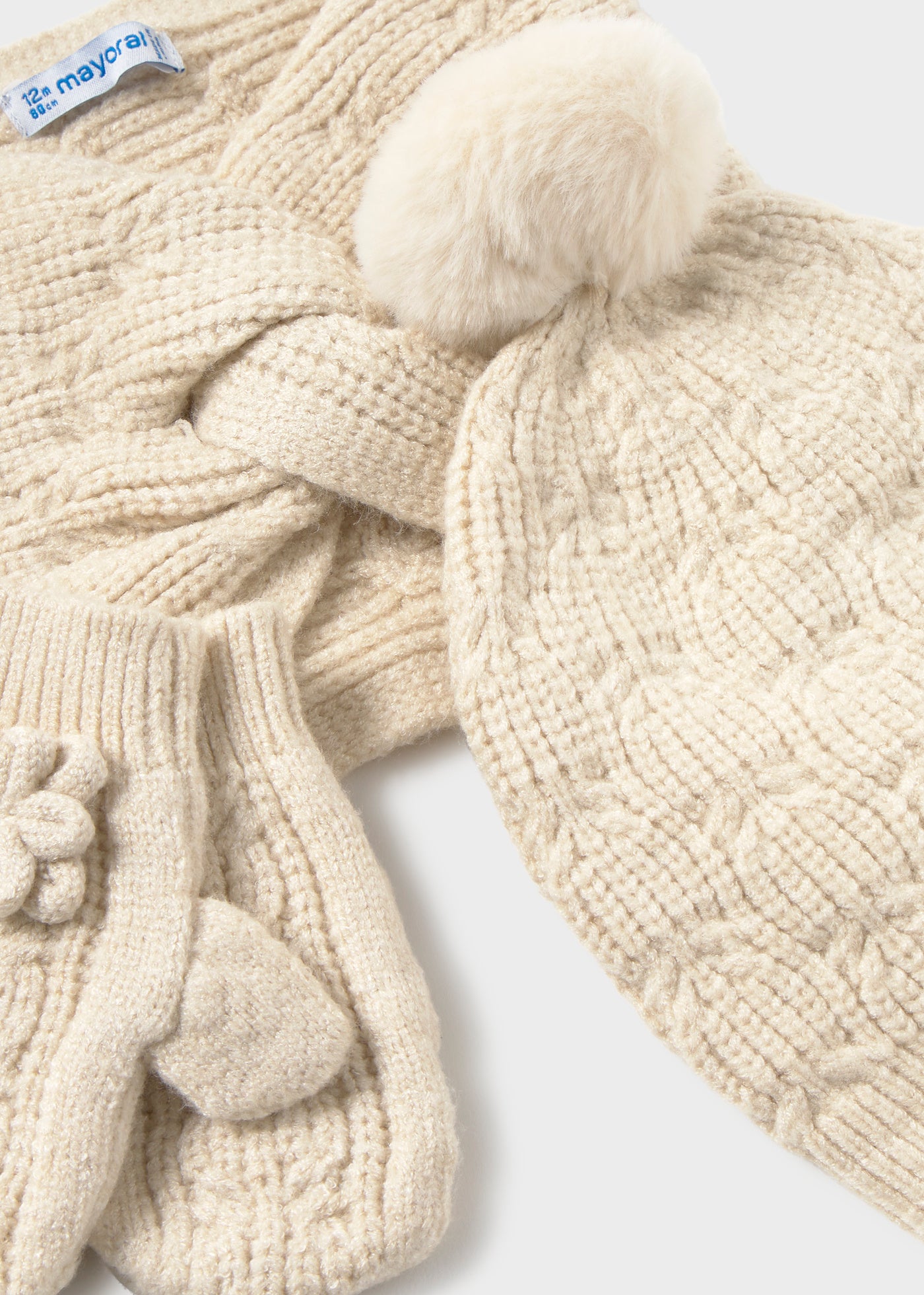 Mayoral - Set 3 pezzi cappello e scalda collo bimba