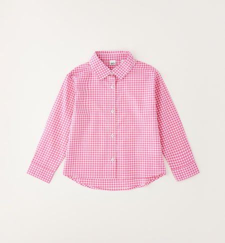 iDO - Camicia a quadri bambina