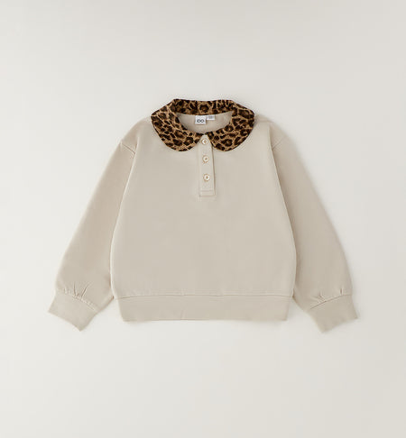 iDO - Felpa con colletto