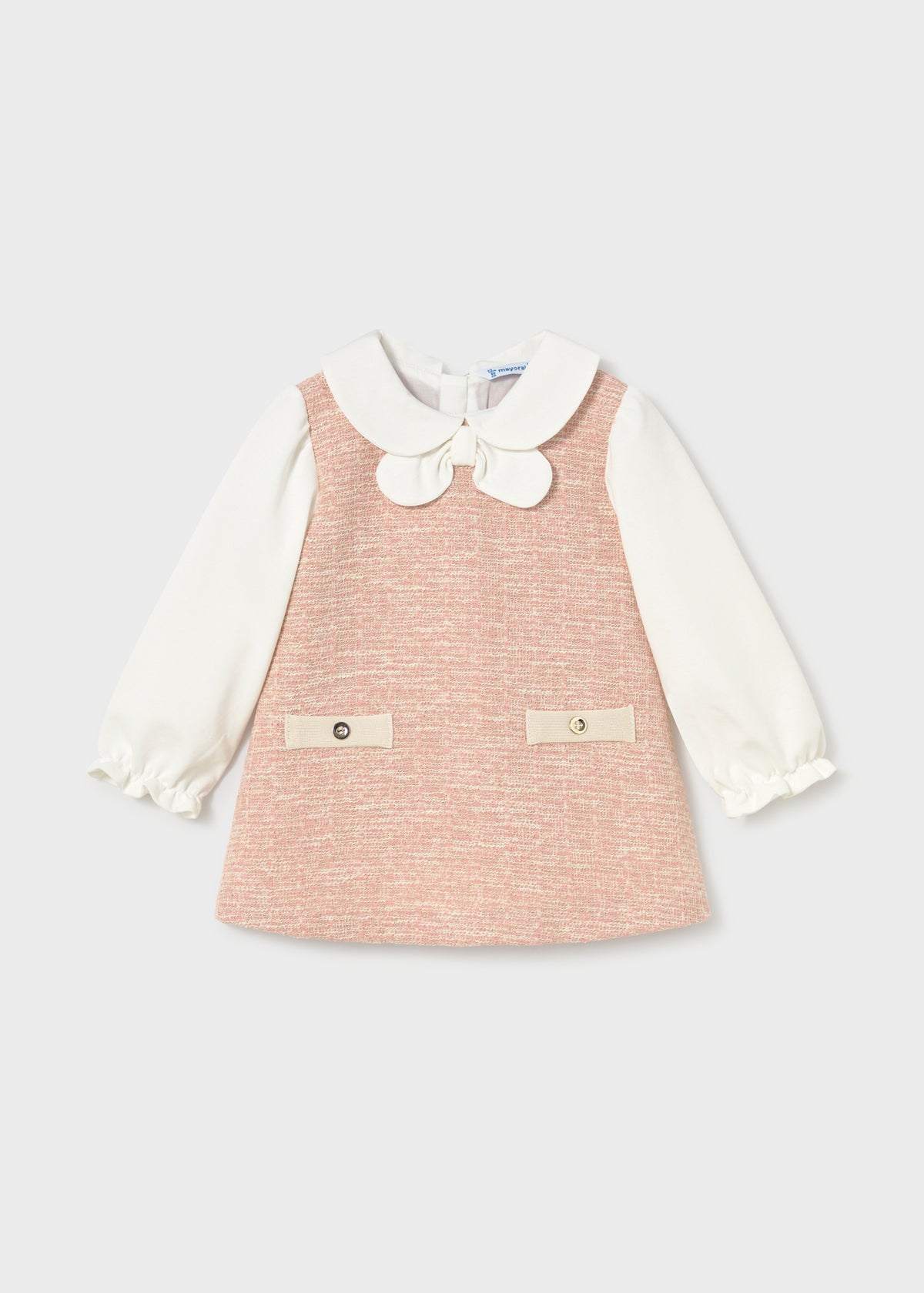 Mayoral - Vestito combinato neonata