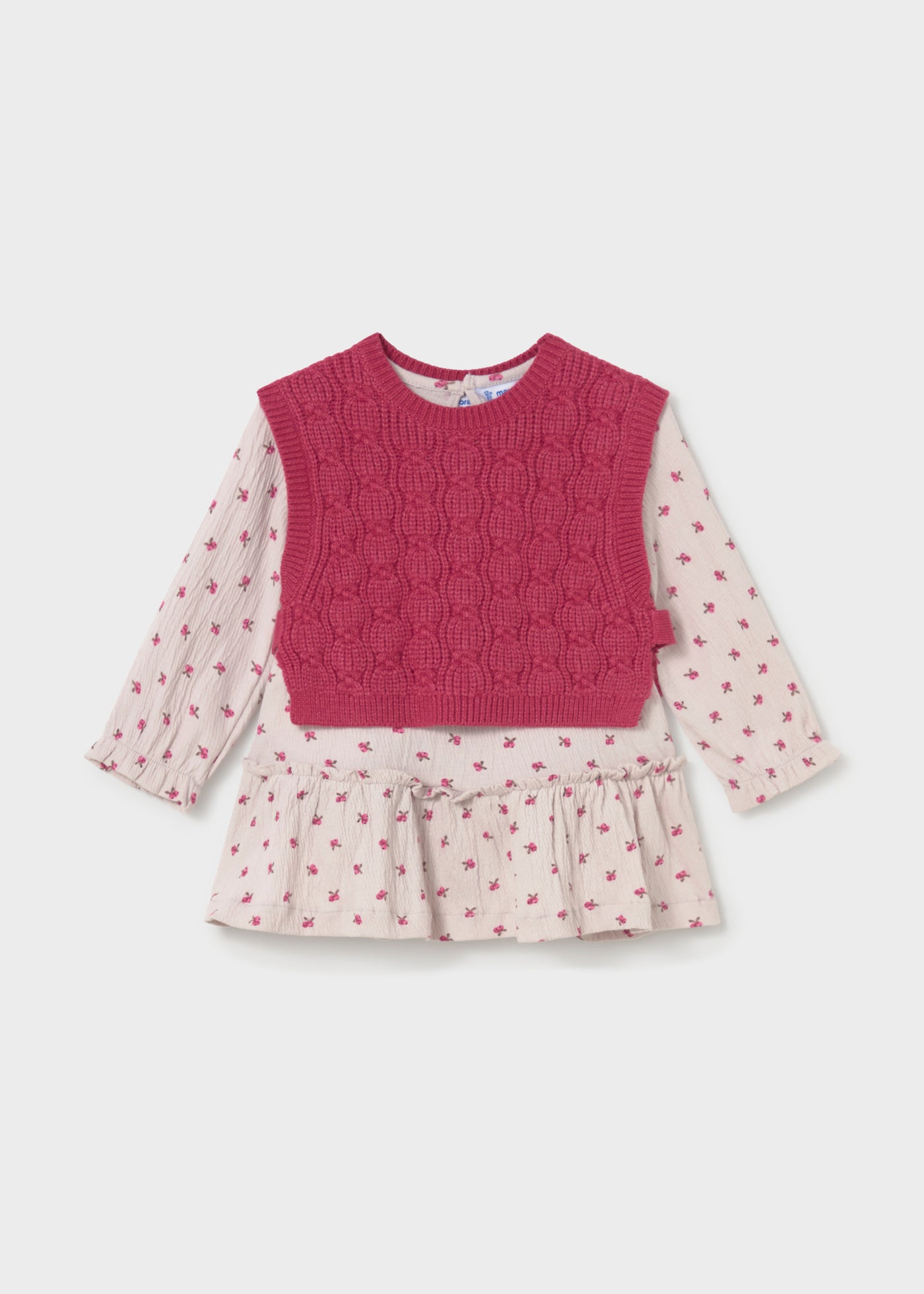 Mayoral - Vestito con gilet