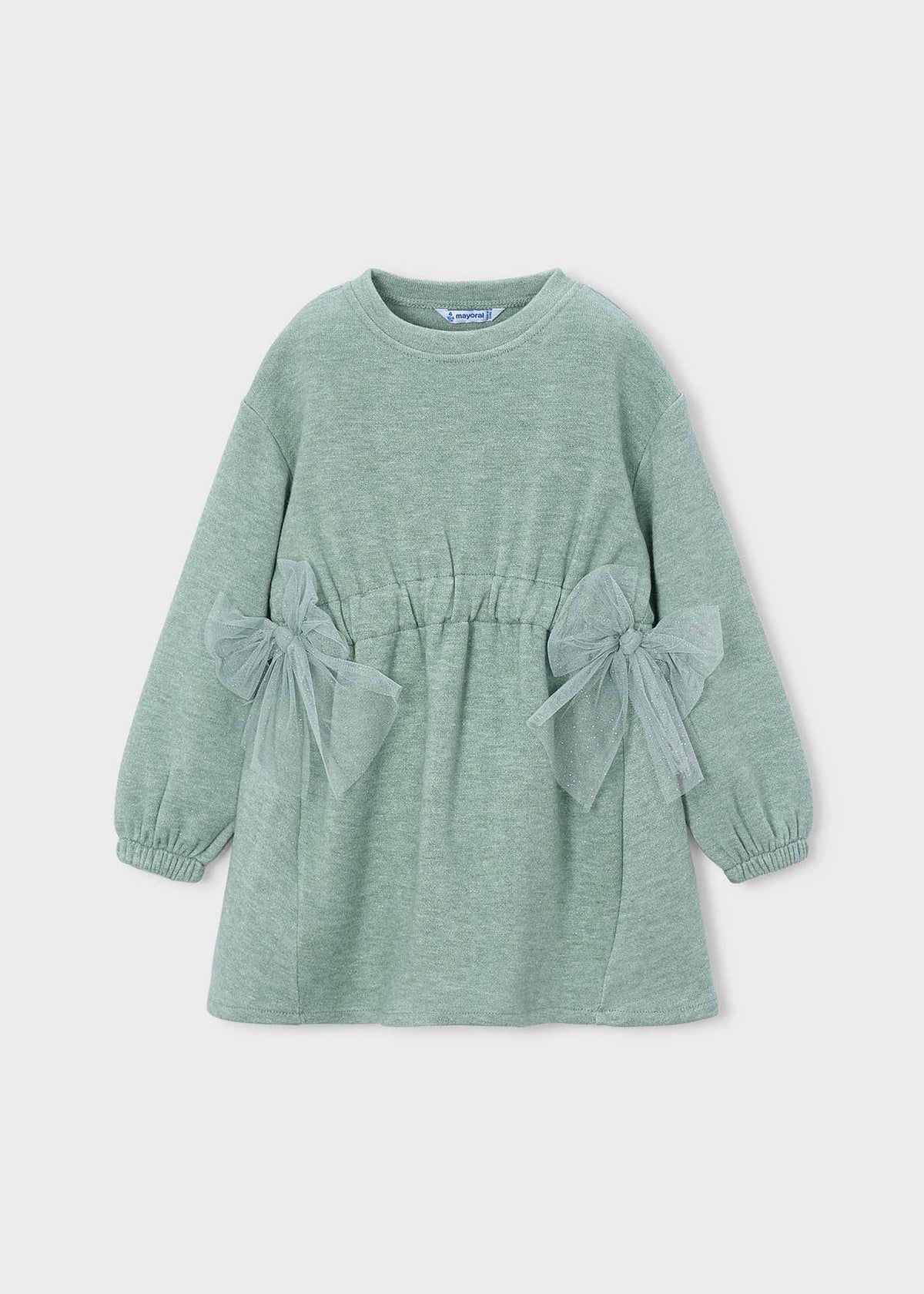 Mayoral - Vestito fiocchi bambina