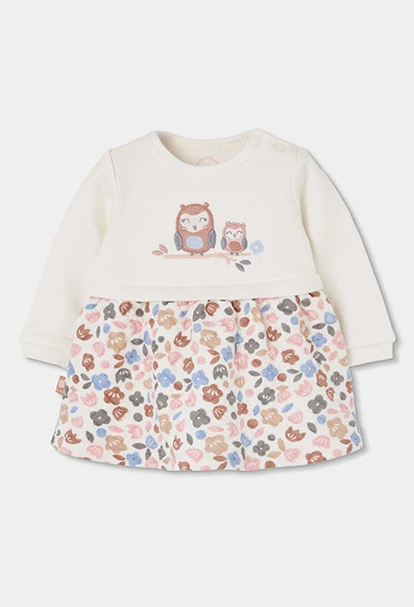 Boboli - Completo in maglia neonata bambina stampa fiori rosa