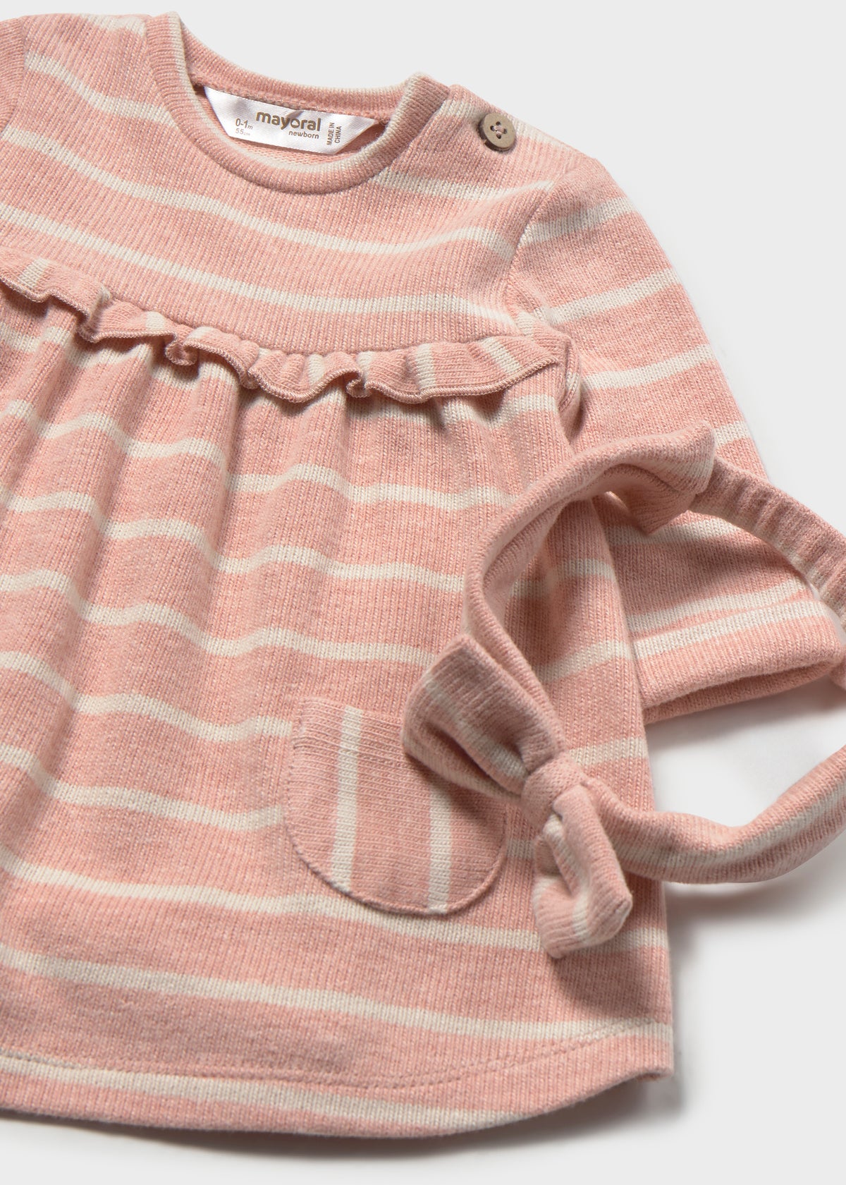 Mayoral Vestito jacquard con cerchietto