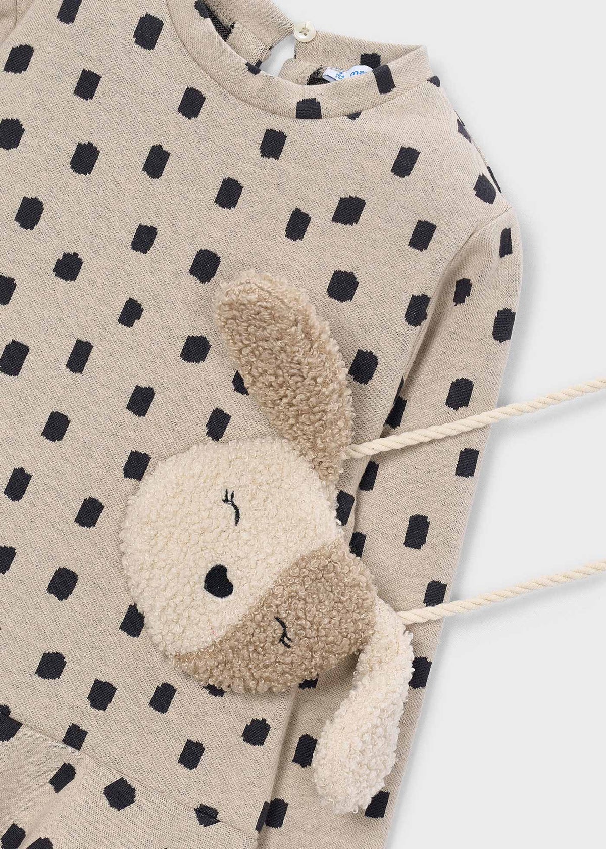 Mayoral - Vestito stampato con borsa bambina
